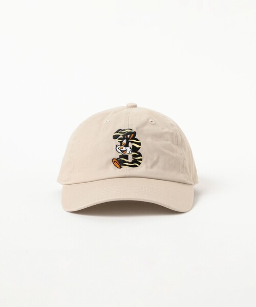 TOKYO CULTUART by BEAMS(トウキョウカルチャートバイビームス)の「Kousuke Shimizu / Tiger B Cap(キャップ・メンズ・グレー/ベージュ・ONE SIZE)」の6枚目の写真