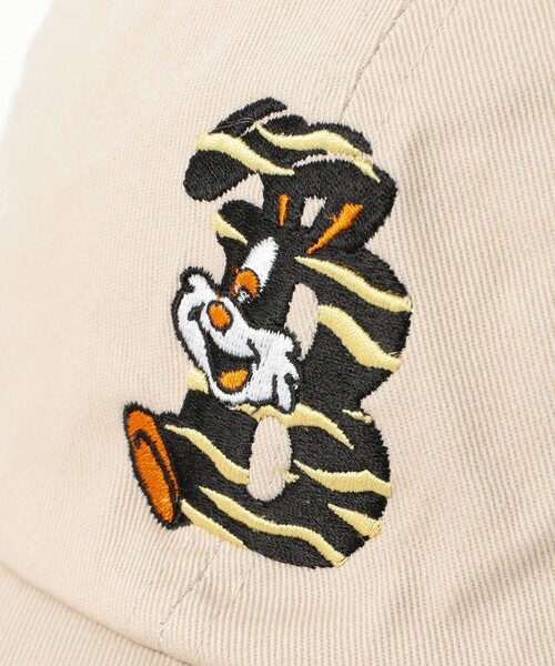 TOKYO CULTUART by BEAMS(トウキョウカルチャートバイビームス)の「Kousuke Shimizu / Tiger B Cap(キャップ・メンズ・グレー/ベージュ・ONE SIZE)」の8枚目の写真