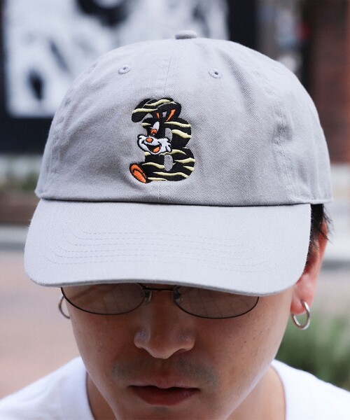TOKYO CULTUART by BEAMS(トウキョウカルチャートバイビームス)の「Kousuke Shimizu / Tiger B Cap(キャップ・メンズ・グレー/ベージュ・ONE SIZE)」の10枚目の写真