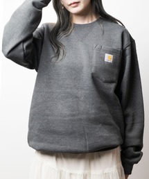 【RS】【CARHARTT】CREWNECK POCKET SWEAT SHIRT