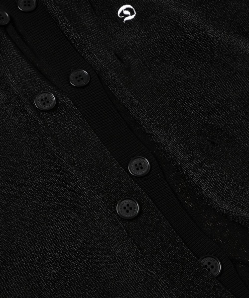 DAIRIKU(ダイリク)の「Docking Lame cotton Cardigan Knit(カーディガン/ボレロ・メンズ・シルバー/ブルー/ブラック・M)」の6枚目の写真