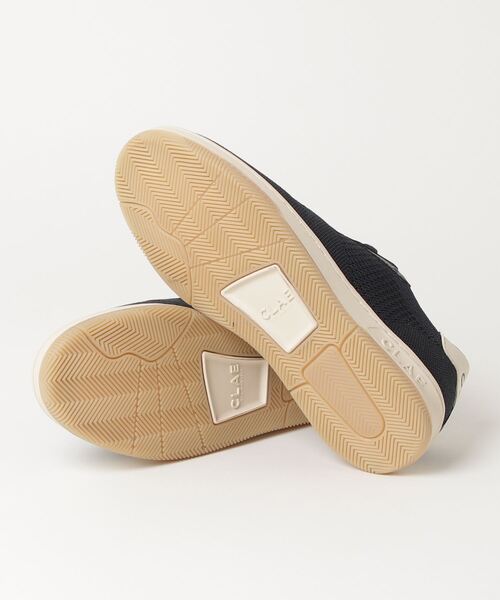 CLAE(クレイ)の「クレイ LM38 CLAE - MALONE KNIT マローン ニット(スニーカー・レディース・ホワイト/ネイビー・50/55/60/65/70)」の4枚目の写真