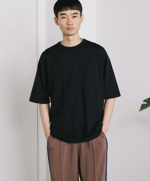 JOHN SMEDLEY/ジョンスメドレー TINDALL MENS T-SHIRT CN SS