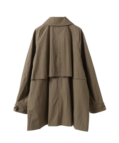1er Arrondissement（プルミエアロンディスモン）の「コットンナイロンハーフコート（その他アウター・レディース・モカ/ベージュ・36/38）」の8枚目の写真