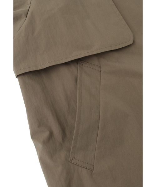 1er Arrondissement（プルミエアロンディスモン）の「コットンナイロンハーフコート（その他アウター・レディース・モカ/ベージュ・36/38）」の12枚目の写真