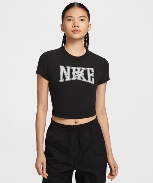 送関込【NIKE】W NSW SLIM クロップド T-シャツ 2色展開 送関込【NIKE】W NSW SLIM クロップド T-シャツ 2色展開 (Nike/T