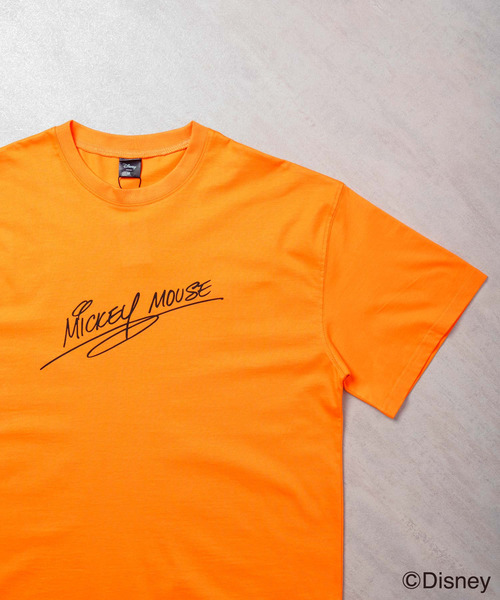 DIANA DISNEY COLLECTION(ダイアナディズニーコレクション)の「【Disney/ディズニー】 MICKEY ミッキーマウス オーバーサイズ 半袖Tシャツ(Tシャツ/カットソー・メンズ・ダークグリーン/杢グレー/チャコール/オレンジ/ブラック/ホワイト・XL/L/M)」の9枚目の写真