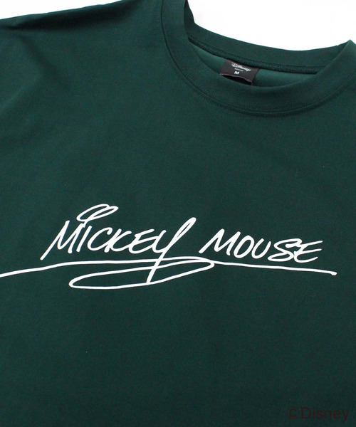 DIANA DISNEY COLLECTION(ダイアナディズニーコレクション)の「【Disney/ディズニー】 MICKEY ミッキーマウス オーバーサイズ 半袖Tシャツ(Tシャツ/カットソー・メンズ・ダークグリーン/杢グレー/チャコール/オレンジ/ブラック/ホワイト・XL/L/M)」の15枚目の写真