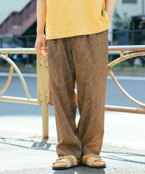 niko and...（ニコアンド）の「ライトドライイージーパンツ（その他パンツ・メンズ・ブラウン/ライトベージュ/ブラック/ブルー/オリーブ/その他2/その他1/チャコール・MEDIUM/LARGE）」の9枚目の写真