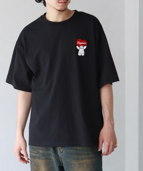 Disney(ディズニー)の「【Disney /ディズニー】アートワークデザイン ミニサガラ刺繍 半袖 ワンポイントTシャツ(Tシャツ/カットソー・メンズ・オレンジ/ブラック系1/オフホワイト/ブラック/ブルーグレー/ホワイト系1・LL/M/L)」の14枚目の写真