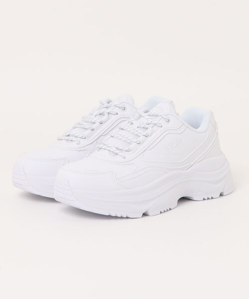 FILA★WAVY DAY★厚底★兼用★ホワイト系 FILA】 フィラ FILA WAVY DAY フィラウェイビーデイ