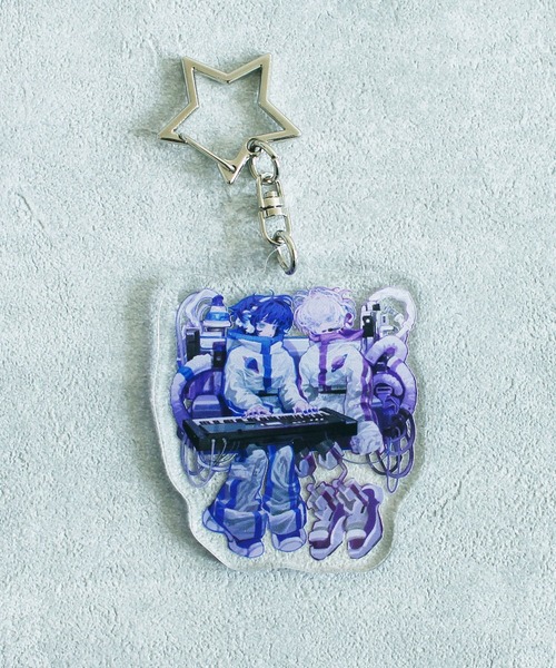 鏡界の白雪 アクリルキーホルダー 未白 壊音 鏡界の白雪 アクリル