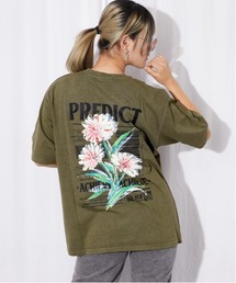 ピグメントアソートBIG ルーズTシャツ/オーバーサイズ半袖Tシャツ