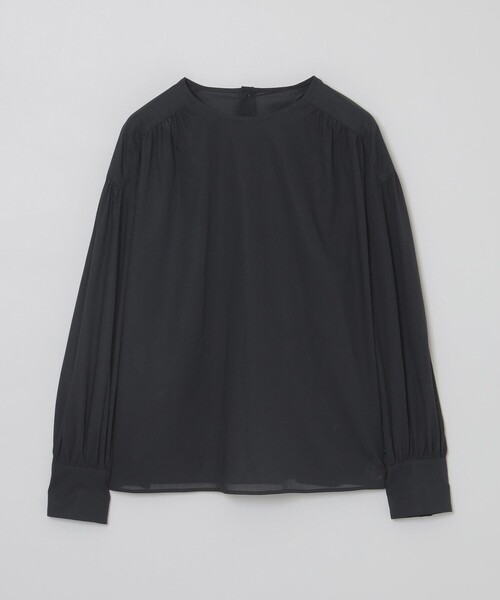 セール】GREY LABEL シアーコットンボイルブラウス（シャツ