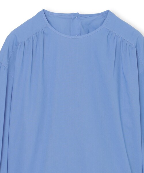 MACKINTOSH PHILOSOPHY（ﾏｯｷﾝﾄｯｼｭ ﾌｨﾛｿﾌｨｰ）の「GREY LABEL シアーコットンボイルブラウス（シャツ/ブラウス・レディース・ブルー系その他3/イエロー/ブラック・2）」の5枚目の写真