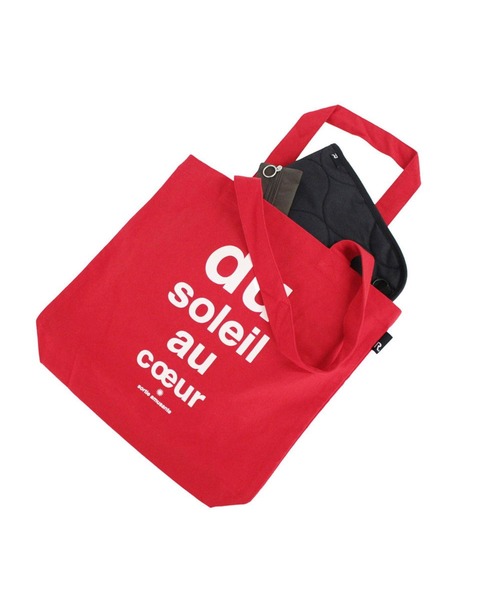 ROOTOTE(ルートート)の「ルートート / エコ軽量ロゴトート SC.トール.リサイクルコットン-A(トートバッグ・レディース・ブラック/レッド/グリーン/ホワイト/ターコイズブルー/グレー/ネイビー/ベージュ・FREE)」の15枚目の写真