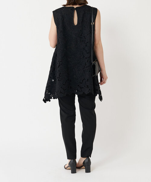 LIVETART（リヴェタート）の「ドロストスティックパンツ（その他パンツ・レディース・ブラック・0/1）」の4枚目の写真