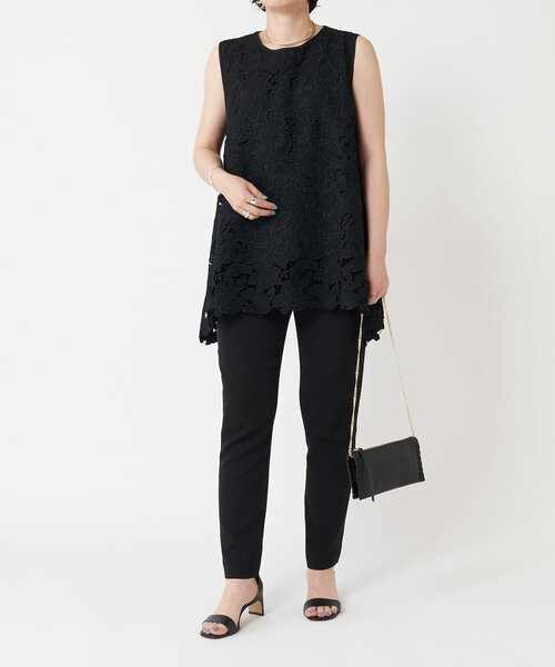 LIVETART（リヴェタート）の「ドロストスティックパンツ（その他パンツ・レディース・ブラック・0/1）」の12枚目の写真