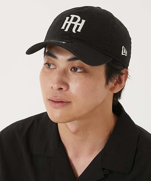 HOLLYWOOD RANCH MARKET(ハリウッドランチマーケット)の「NEWERA HRM 9TWENTYCHAINSTITCH LOGO CAP(キャップ・メンズ・ブラック/ネイビー・ONE SIZE)」の7枚目の写真