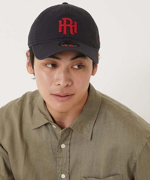 HOLLYWOOD RANCH MARKET(ハリウッドランチマーケット)の「NEWERA HRM 9TWENTYCHAINSTITCH LOGO CAP(キャップ・メンズ・ブラック/ネイビー・ONE SIZE)」の11枚目の写真