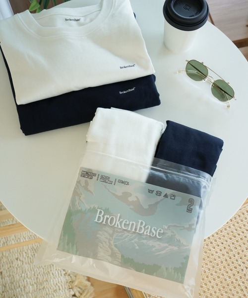 BROKEN BASE（ブロークンベース）の「broken base ボックスパックT（Tシャツ/カットソー・メンズ・オフホワイト・SMALL/MEDIUM/LARGE）」の11枚目の写真