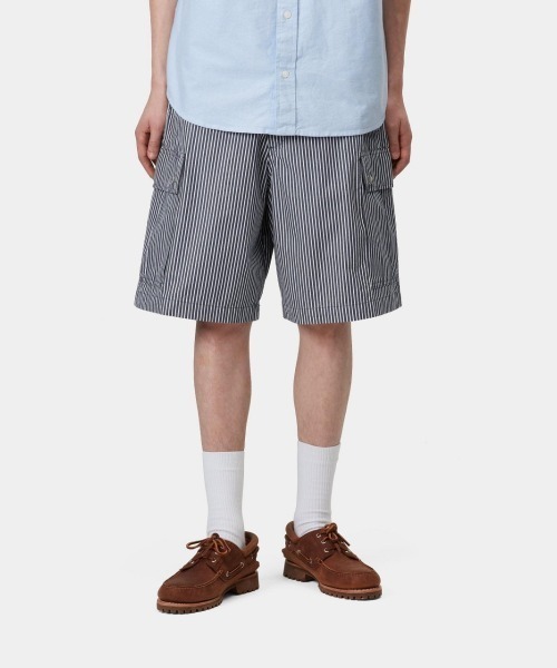 Carhartt WIP（カーハートダブリューアイピー）の「Carhartt WIP NOTUS SHORT（カーハート ワークインプログレス ノータス ショーツ）（その他パンツ・メンズ・ネイビー系・X-SMALL/SMALL/MEDIUM/LARGE/X-LARGE）」の5枚目の写真