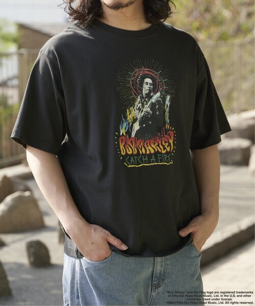 セール】BOB MARLEY CATCH A FIRE Tシャツ（Tシャツ/カットソー