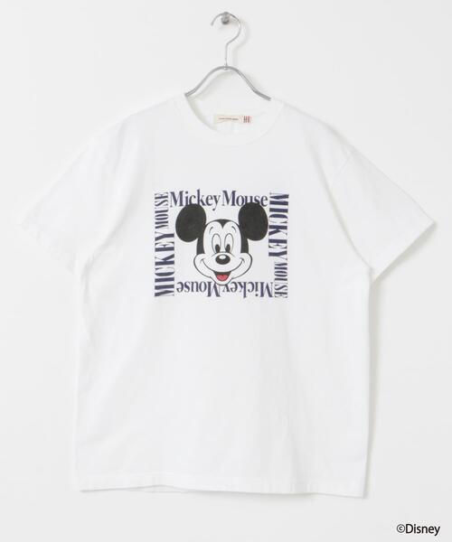 GOOD ROCK SPEED（グッドロックスピード）の「MICKEY MOUSE Tshirt A（Tシャツ/カットソー・レディース・ホワイト・MEDIUM）」の4枚目の写真
