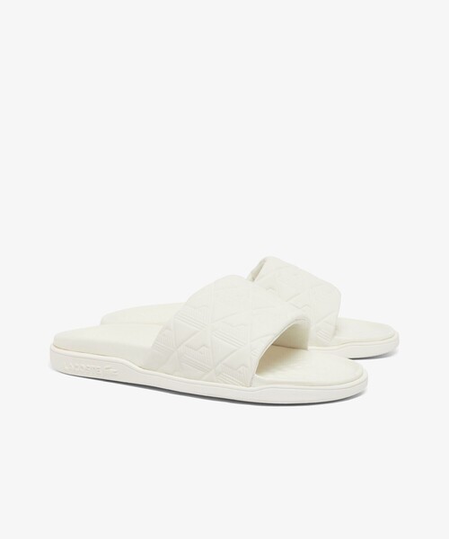 【LACOSTE/ラコステ 】メンズ SERVE SLIDE DUALサンダル セール】メンズ SERVE SLIDE DUAL（サンダル）｜LACOSTE