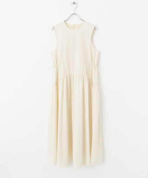 KBF（ケイビーエフ）の「ノースリーブドロストワンピース（ワンピース・レディース・ブルー/アイボリー/ブラック・ONE）」の6枚目の写真