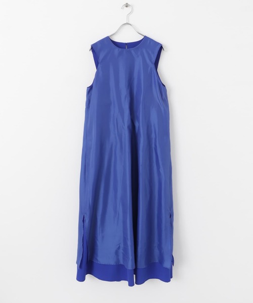 KBF（ケイビーエフ）の「ノースリーブドロストワンピース（ワンピース・レディース・ブルー/アイボリー/ブラック・ONE）」の11枚目の写真