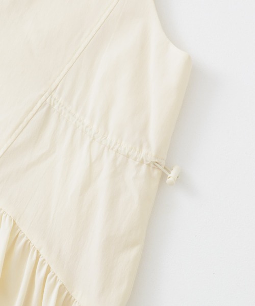 KBF（ケイビーエフ）の「ノースリーブドロストワンピース（ワンピース・レディース・ブルー/アイボリー/ブラック・ONE）」の13枚目の写真