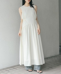 KBF | ノースリーブドロストワンピース(ワンピース)