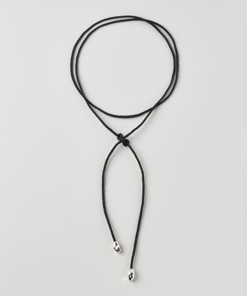 GOLDY（ゴールディ）の「ニュアンス メタル コード チョーカー（チョーカー・レディース・ブラック×シルバー/ブラック×ゴールド/ホワイト×シルバー/ホワイト×ゴールド・FREE）」の10枚目の写真