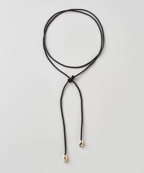 GOLDY（ゴールディ）の「ニュアンス メタル コード チョーカー（チョーカー・レディース・ブラック×シルバー/ブラック×ゴールド/ホワイト×シルバー/ホワイト×ゴールド・FREE）」の11枚目の写真