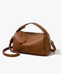 folka（フォルカ）の「4D23 サイドポケット付 ワンハンドル ペティボックス2WAYショルダー（ショルダーバッグ）」