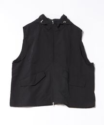 LAND MUSEUM | LAND MUSEUM／ナイロンZIPベスト(シャツ/ブラウス)