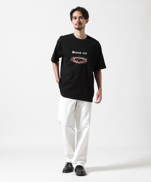 Children of the discordance(チルドレン オブ ザ ディスコ-ダンス)の「Children of the discordance / Second Edition / Beyond Real(Tシャツ/カットソー・メンズ・ブラック/ホワイト・3/2)」の11枚目の写真