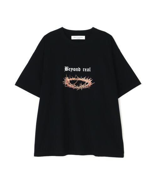 Children of the discordance(チルドレン オブ ザ ディスコ-ダンス)の「Children of the discordance / Second Edition / Beyond Real(Tシャツ/カットソー・メンズ・ブラック/ホワイト・3/2)」の1枚目の写真