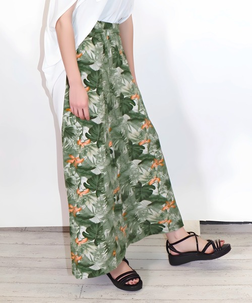 スリーワンフィリップリム 18AW ボタニカルパターンシルク