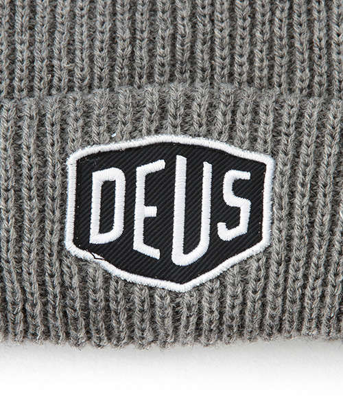 DEUS EX MACHINA（デウスエクスマキナ）の「DEUS EX MACHINA / シールドビーニー（ニットキャップ/ビーニー・メンズ・グレー/ブラック/ネイビー・ONE SIZE）」の6枚目の写真