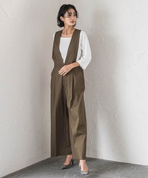 オールインワンワイドパンツ