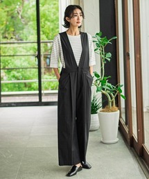 オールインワンワイドパンツ