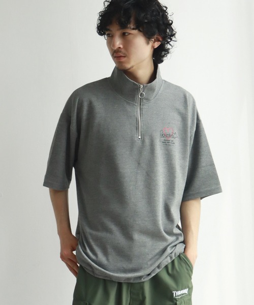 セール】【Mark Gonzales/マーク ゴンザレス】ハーフZIP 裾