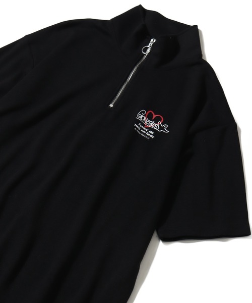 セール】【Mark Gonzales/マーク ゴンザレス】ハーフZIP 裾ドロスト