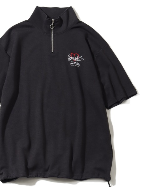ゴンザレス ハーフジップ Mark Gonzales tシャツ 「Mark Gonzales/マーク ゴンザレス