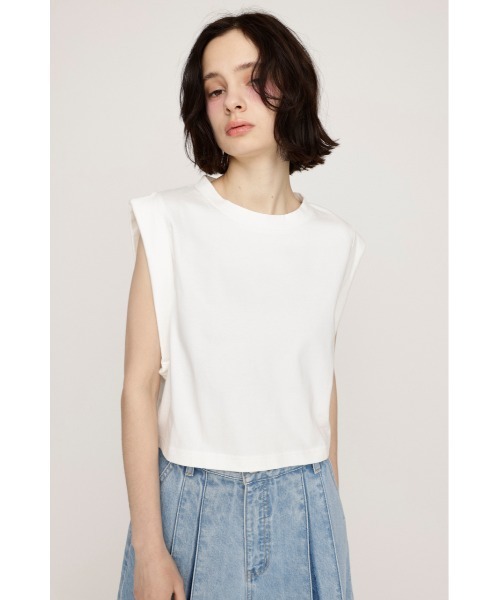 から厳選した セール】【2サイズ展開】ROLL ロールアップ TOPS SLEEVE UP トップス
