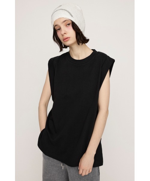 ロールアップスリーブトップス セール】【2サイズ展開】ROLL UP SLEEVE TOPS ロールアップ
