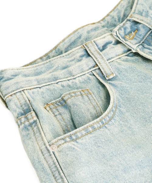 ANAP(アナップ)の「カーゴハーフデニムパンツ(デニムパンツ・レディース・ライトブルー・S/M)」の2枚目の写真