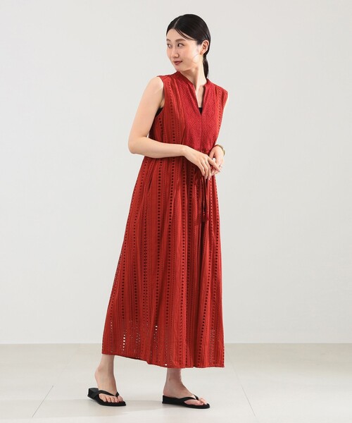 ★最終値下げ★ ヌキテパ2025ss ワンピ ストライプ ピンクS 定価2.9万 限定SALE☆ヌキテパ2025ss ワンピ ストライプ ピンクS 定価2.9万